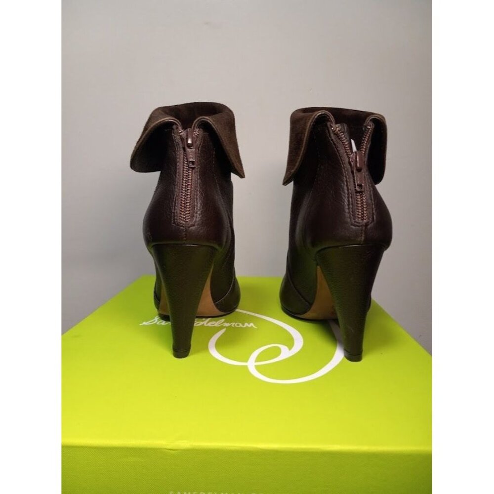 Jessica Bennett Women's Dark Brown Leather Nixie Ankle Boots Women's 8M NWOB - Picture 11 of 12